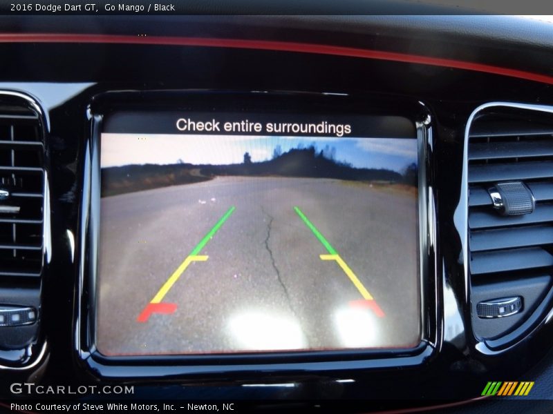 Go Mango / Black 2016 Dodge Dart GT