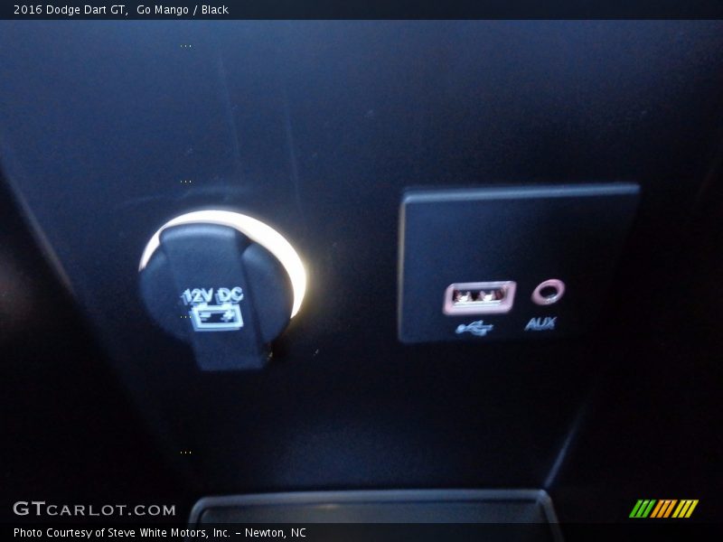 Go Mango / Black 2016 Dodge Dart GT