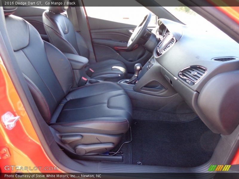 Go Mango / Black 2016 Dodge Dart GT