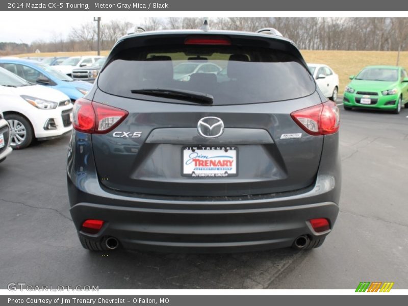 Meteor Gray Mica / Black 2014 Mazda CX-5 Touring