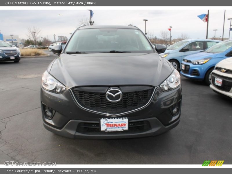 Meteor Gray Mica / Black 2014 Mazda CX-5 Touring