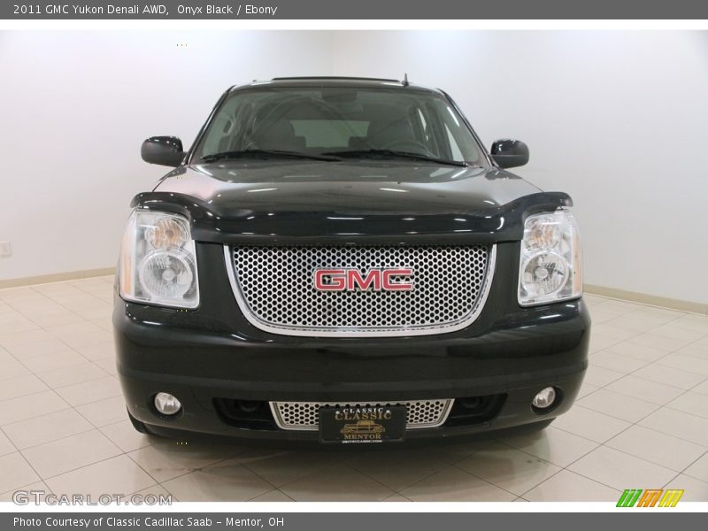 Onyx Black / Ebony 2011 GMC Yukon Denali AWD