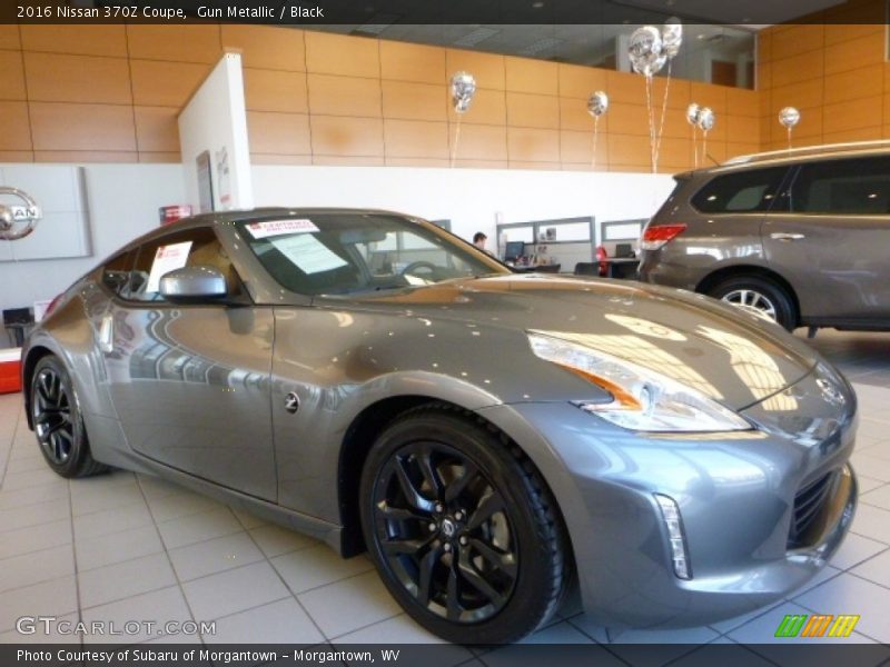 Gun Metallic / Black 2016 Nissan 370Z Coupe