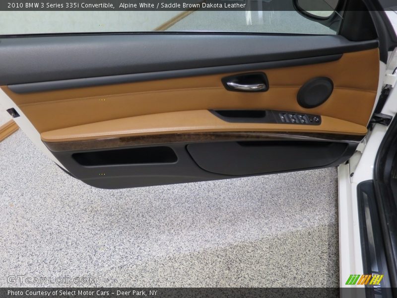 Alpine White / Saddle Brown Dakota Leather 2010 BMW 3 Series 335i Convertible