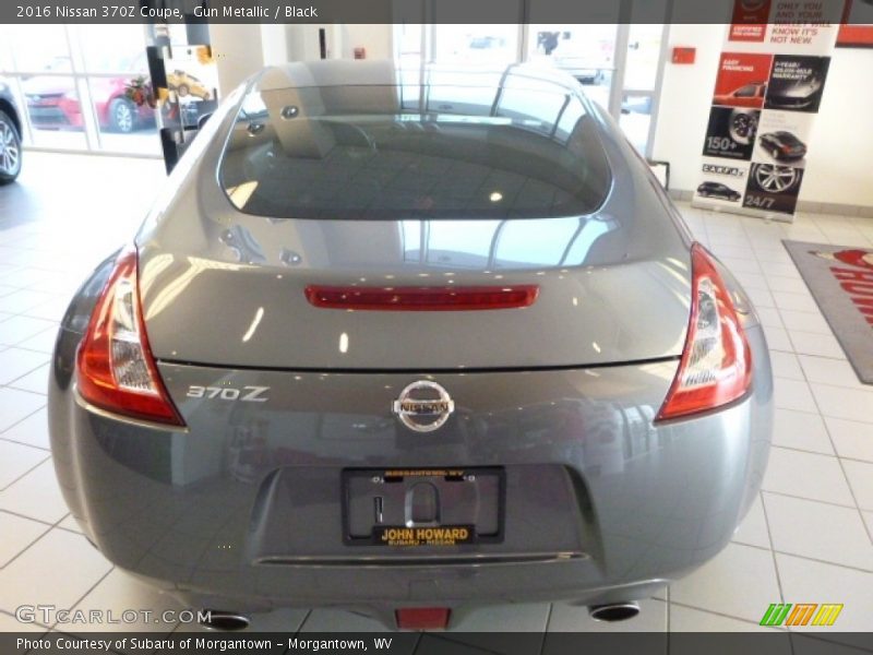 Gun Metallic / Black 2016 Nissan 370Z Coupe