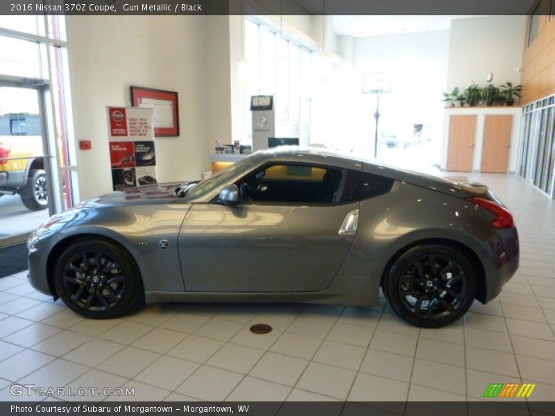 Gun Metallic / Black 2016 Nissan 370Z Coupe