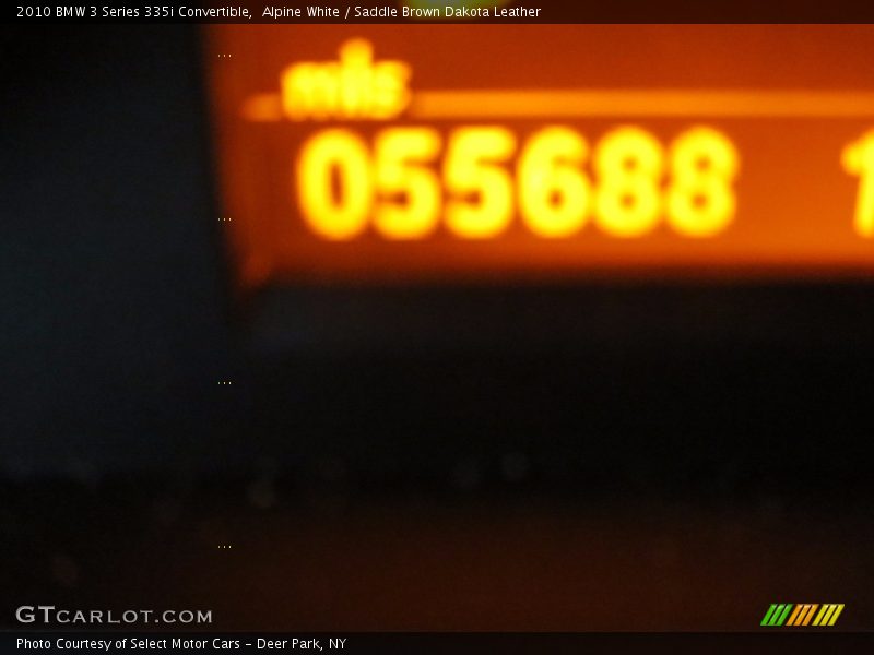 Alpine White / Saddle Brown Dakota Leather 2010 BMW 3 Series 335i Convertible