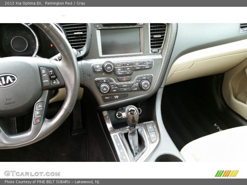 Remington Red / Gray 2013 Kia Optima EX