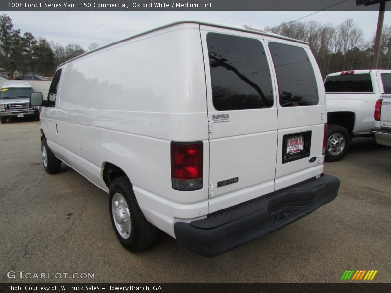 Oxford White / Medium Flint 2008 Ford E Series Van E150 Commercial