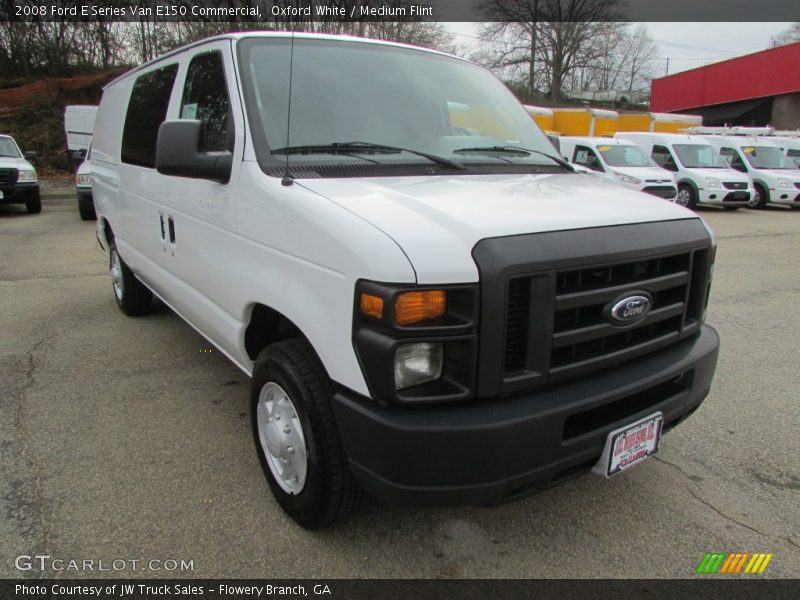 Oxford White / Medium Flint 2008 Ford E Series Van E150 Commercial
