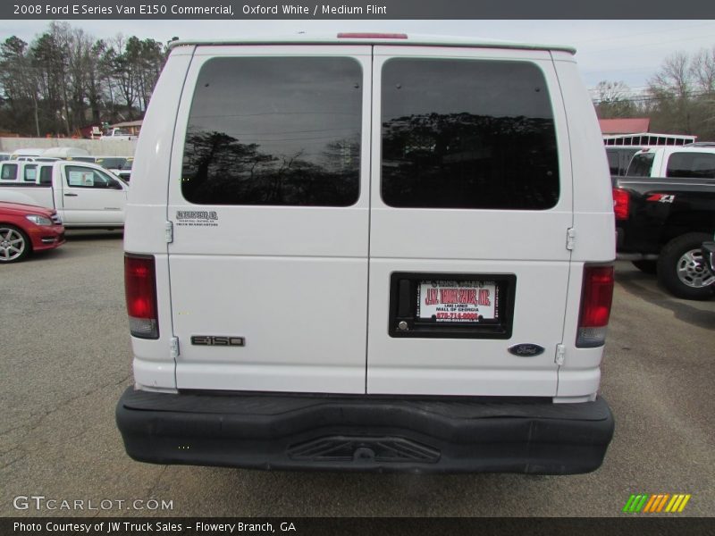 Oxford White / Medium Flint 2008 Ford E Series Van E150 Commercial