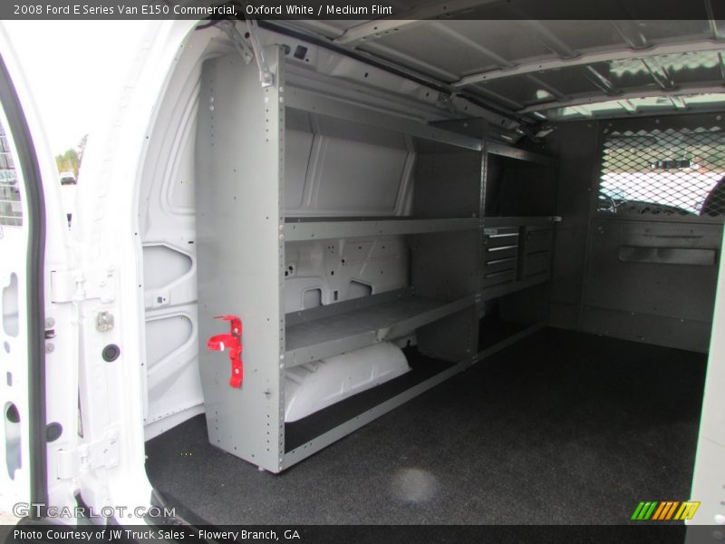 Oxford White / Medium Flint 2008 Ford E Series Van E150 Commercial