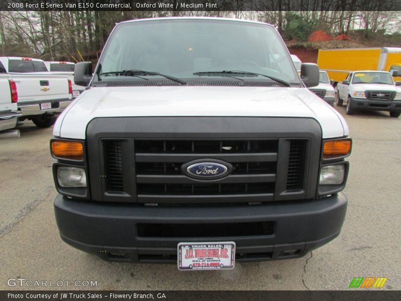 Oxford White / Medium Flint 2008 Ford E Series Van E150 Commercial