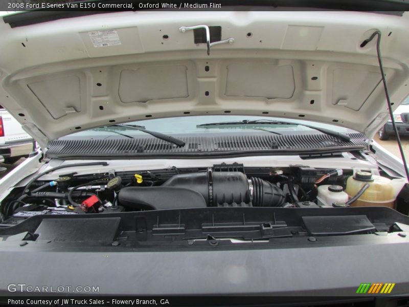 Oxford White / Medium Flint 2008 Ford E Series Van E150 Commercial