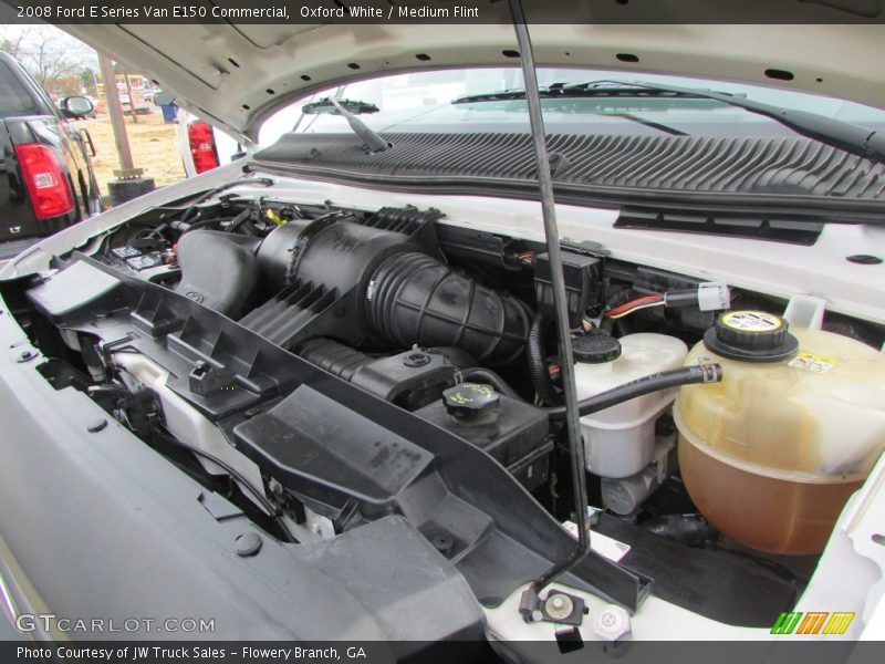 Oxford White / Medium Flint 2008 Ford E Series Van E150 Commercial