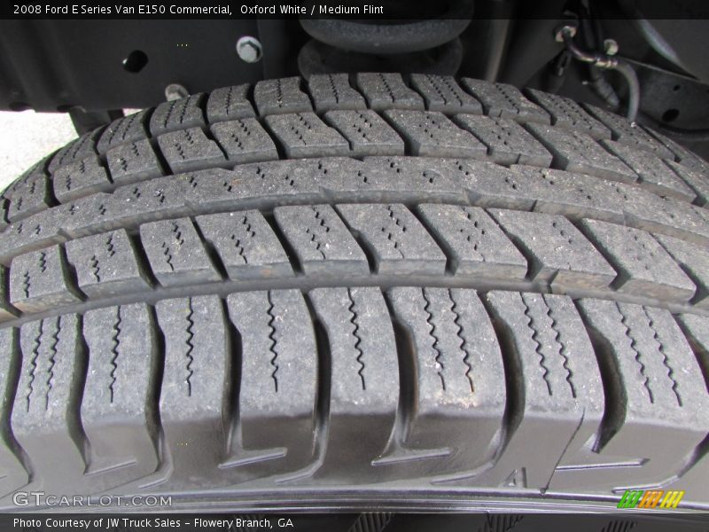 Oxford White / Medium Flint 2008 Ford E Series Van E150 Commercial
