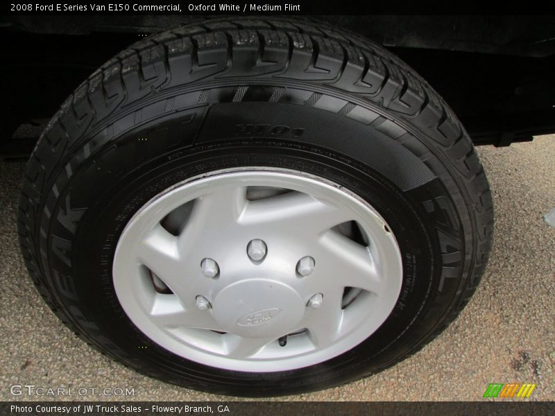 Oxford White / Medium Flint 2008 Ford E Series Van E150 Commercial