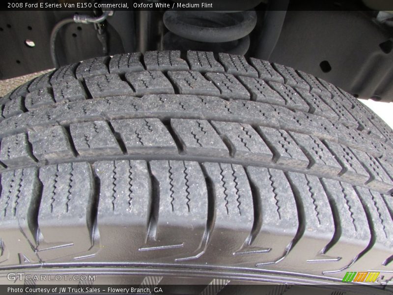 Oxford White / Medium Flint 2008 Ford E Series Van E150 Commercial