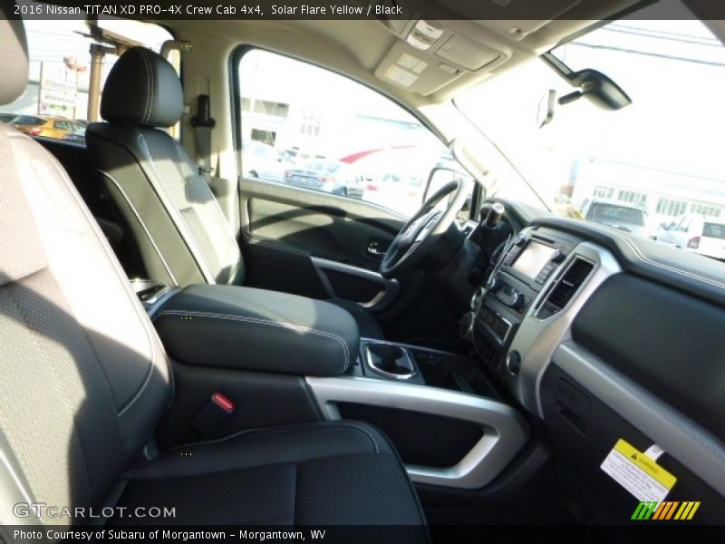 Solar Flare Yellow / Black 2016 Nissan TITAN XD PRO-4X Crew Cab 4x4