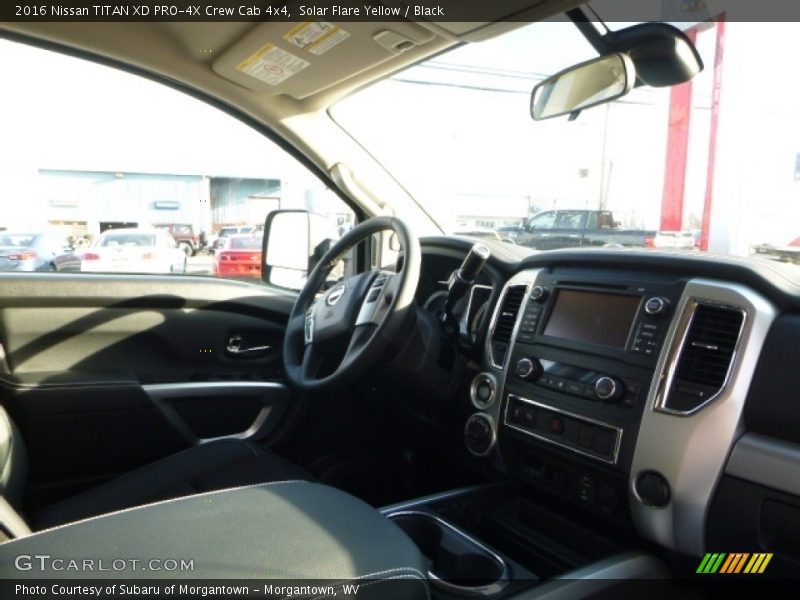 Solar Flare Yellow / Black 2016 Nissan TITAN XD PRO-4X Crew Cab 4x4