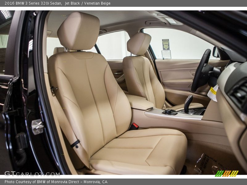 Jet Black / Venetian Beige 2016 BMW 3 Series 320i Sedan