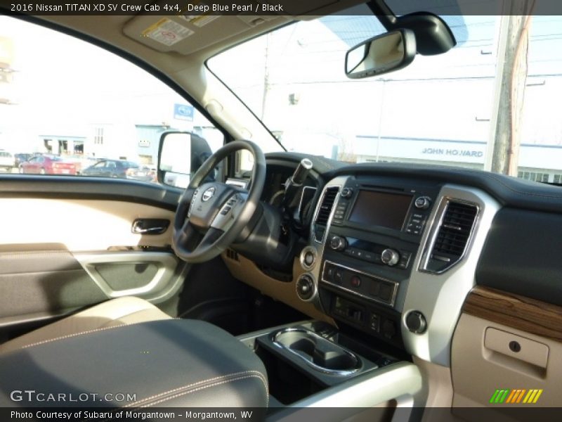 Deep Blue Pearl / Black 2016 Nissan TITAN XD SV Crew Cab 4x4