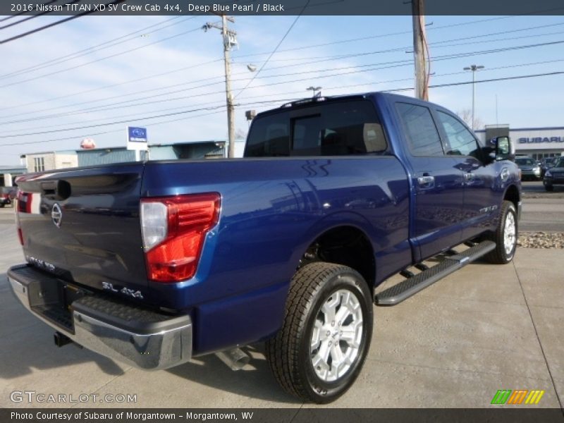 Deep Blue Pearl / Black 2016 Nissan TITAN XD SV Crew Cab 4x4