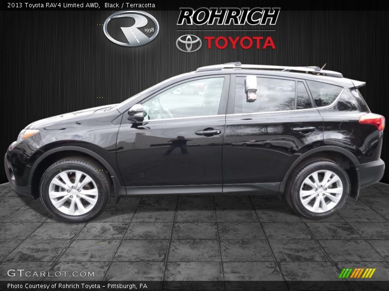 Black / Terracotta 2013 Toyota RAV4 Limited AWD