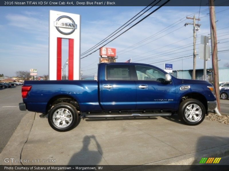 Deep Blue Pearl / Black 2016 Nissan TITAN XD SV Crew Cab 4x4