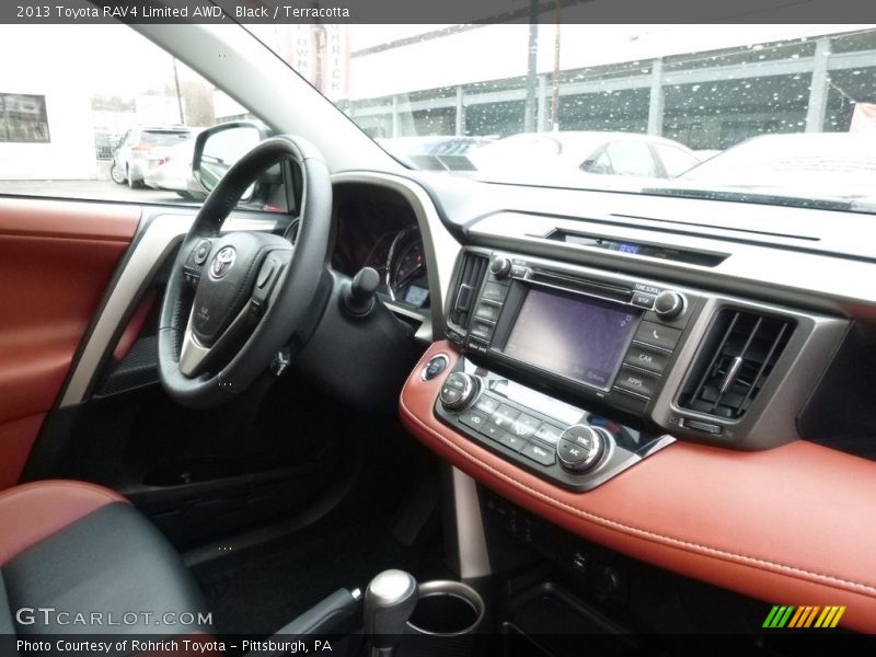 Black / Terracotta 2013 Toyota RAV4 Limited AWD