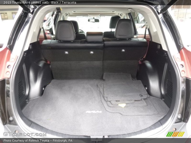 Black / Terracotta 2013 Toyota RAV4 Limited AWD