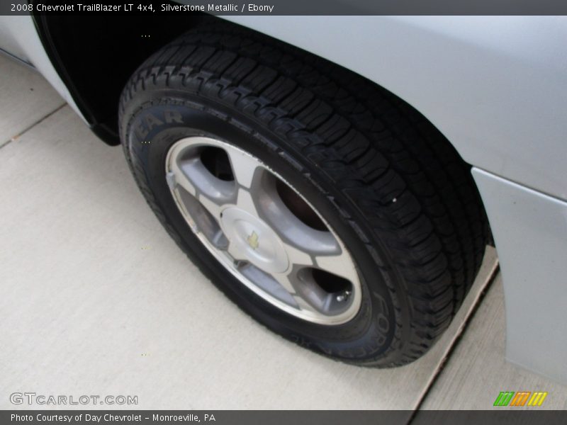 Silverstone Metallic / Ebony 2008 Chevrolet TrailBlazer LT 4x4