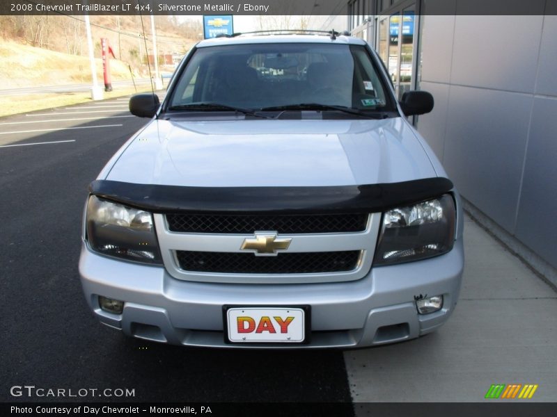 Silverstone Metallic / Ebony 2008 Chevrolet TrailBlazer LT 4x4