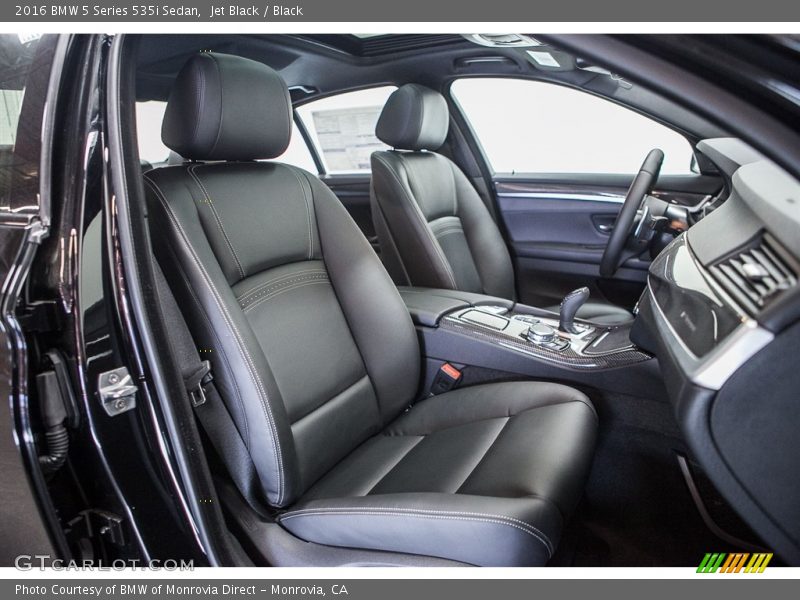 Jet Black / Black 2016 BMW 5 Series 535i Sedan