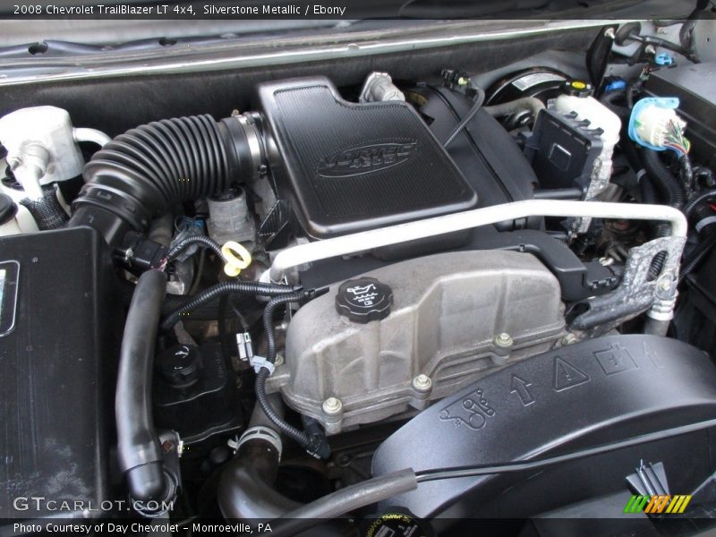 Silverstone Metallic / Ebony 2008 Chevrolet TrailBlazer LT 4x4