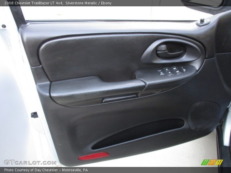 Silverstone Metallic / Ebony 2008 Chevrolet TrailBlazer LT 4x4