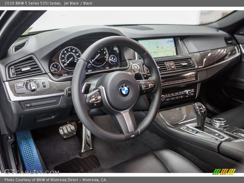 Jet Black / Black 2016 BMW 5 Series 535i Sedan