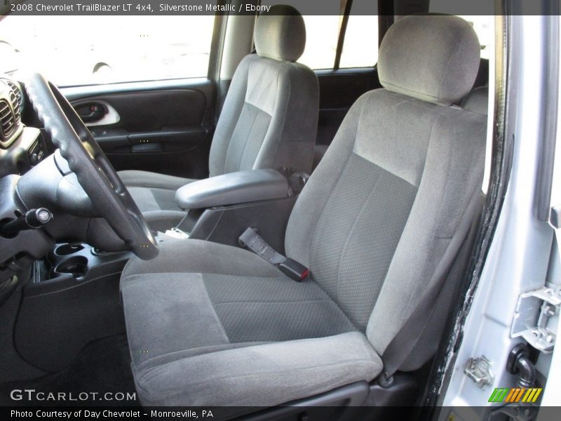 Silverstone Metallic / Ebony 2008 Chevrolet TrailBlazer LT 4x4