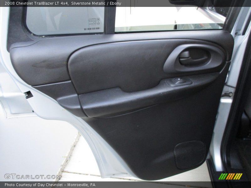 Silverstone Metallic / Ebony 2008 Chevrolet TrailBlazer LT 4x4