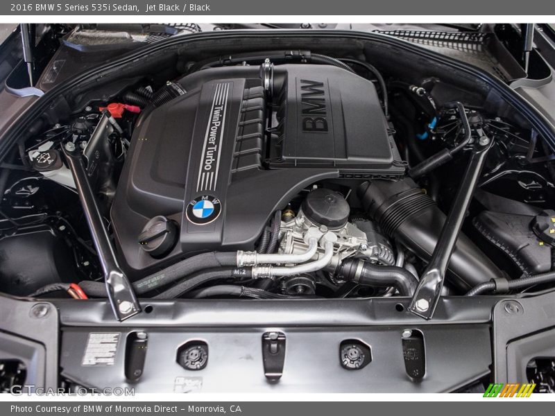 Jet Black / Black 2016 BMW 5 Series 535i Sedan