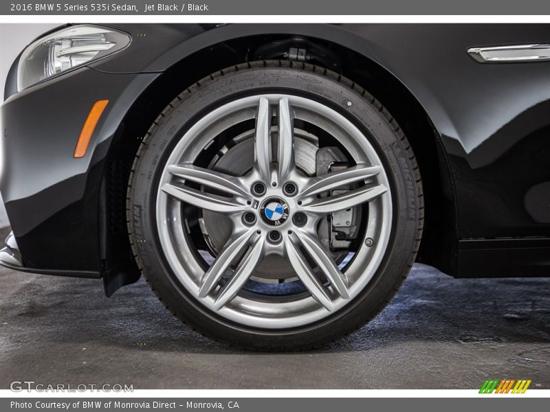 Jet Black / Black 2016 BMW 5 Series 535i Sedan