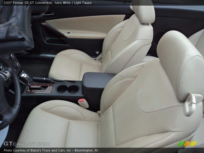Ivory White / Light Taupe 2007 Pontiac G6 GT Convertible