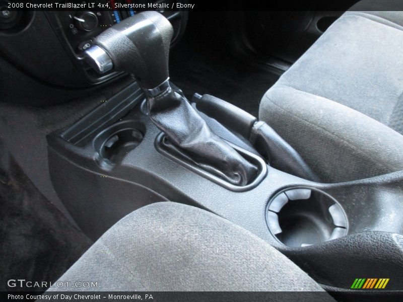 Silverstone Metallic / Ebony 2008 Chevrolet TrailBlazer LT 4x4