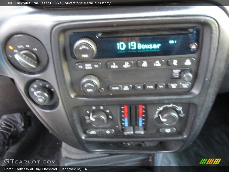 Silverstone Metallic / Ebony 2008 Chevrolet TrailBlazer LT 4x4