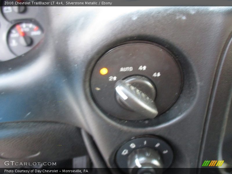 Silverstone Metallic / Ebony 2008 Chevrolet TrailBlazer LT 4x4