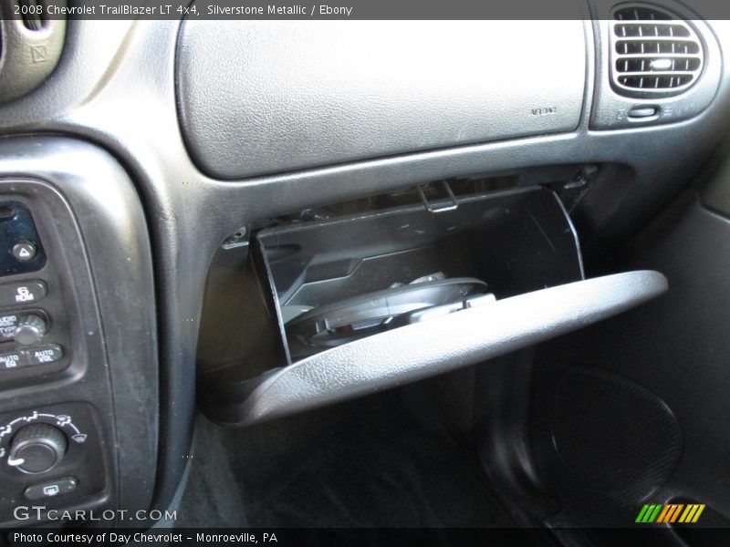 Silverstone Metallic / Ebony 2008 Chevrolet TrailBlazer LT 4x4