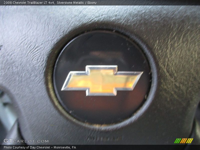 Silverstone Metallic / Ebony 2008 Chevrolet TrailBlazer LT 4x4