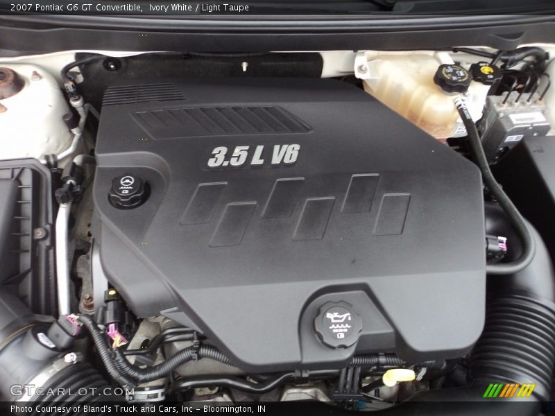 Ivory White / Light Taupe 2007 Pontiac G6 GT Convertible