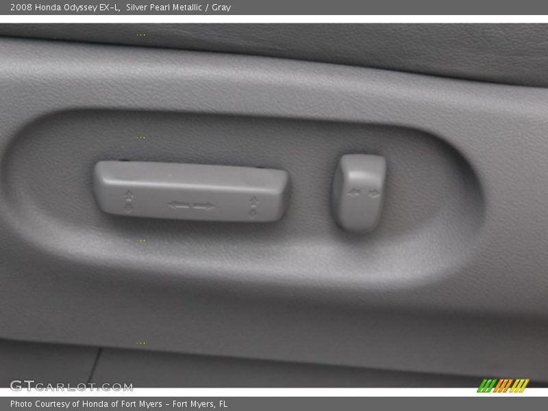 Silver Pearl Metallic / Gray 2008 Honda Odyssey EX-L