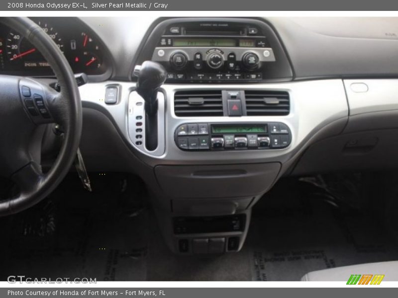 Silver Pearl Metallic / Gray 2008 Honda Odyssey EX-L
